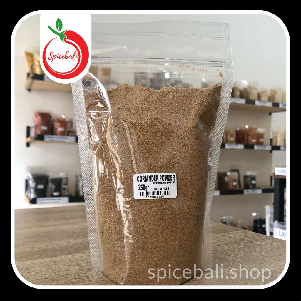 

Bubuk Ketumbar Murni 250 gr / Coriander Powder 250 gr / Pure Coriander Ground / Ketumbar Bubuk
