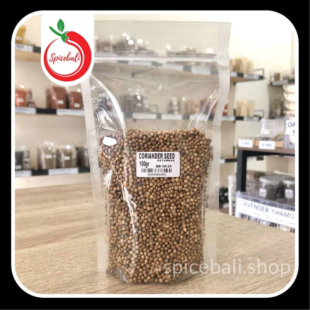 

Biji Ketumbar 100 gr / Coriander Seed 100 gr / Ketumbar Butir