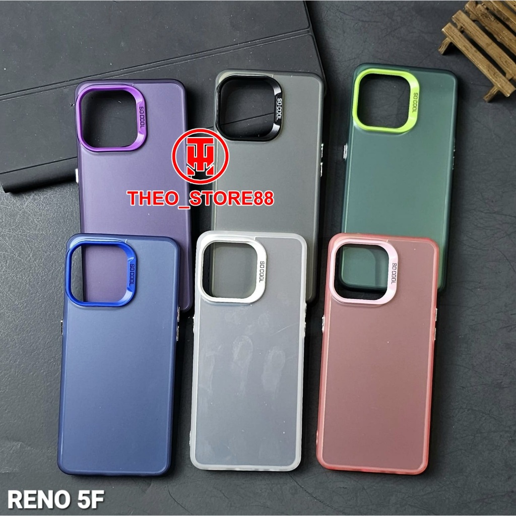 OPPO RENO 5F CASE SOCOOL CASE IMD HYBRID PLATE HOLOGRAM OPPO RENO 5F