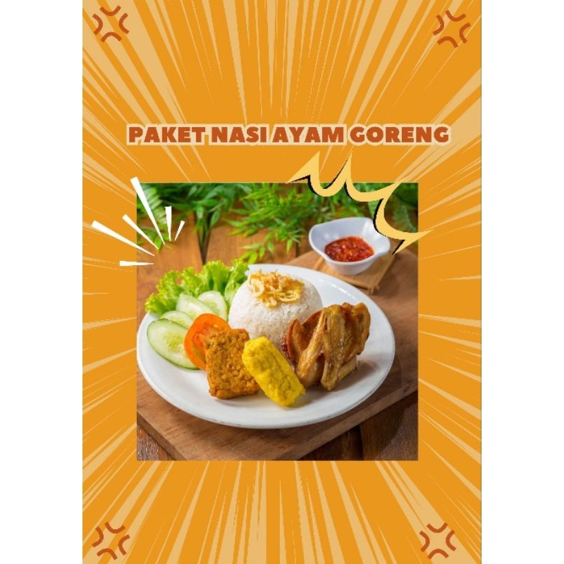 

Paket Nasi Ayam Goreng