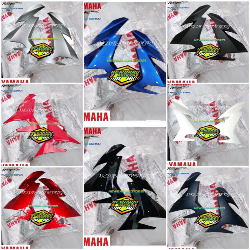 COVER SAYAP BODY DEPAN MX KING 150 SET KANAN KIRI ORIGINAL YAMAHA