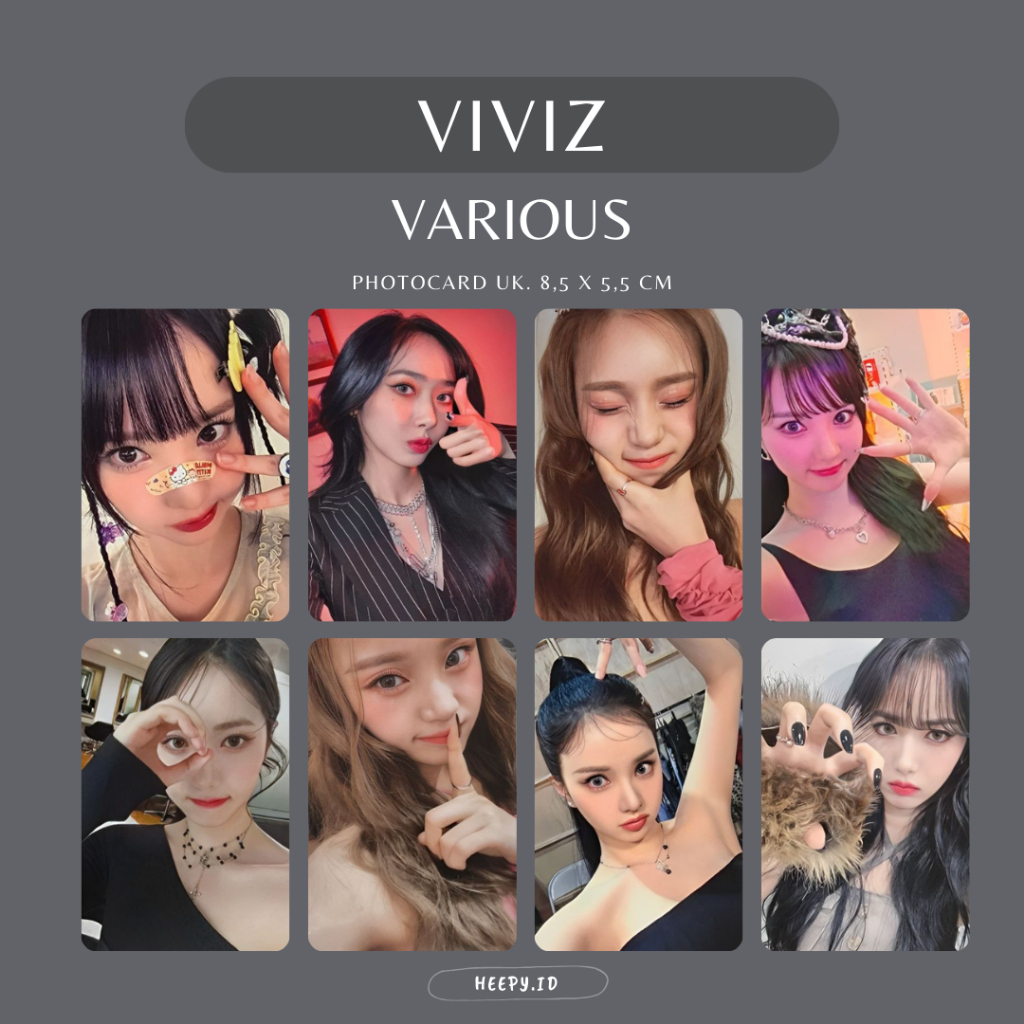 [VIVIZ] UNOFFICIAL PHOTOCARD VIVIZ VARIOUS