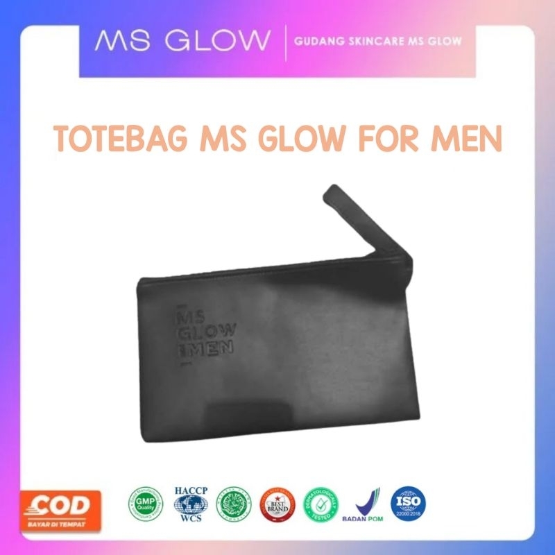 MS GLOW for MEN Pouch / Dompet Waist Bag Tas