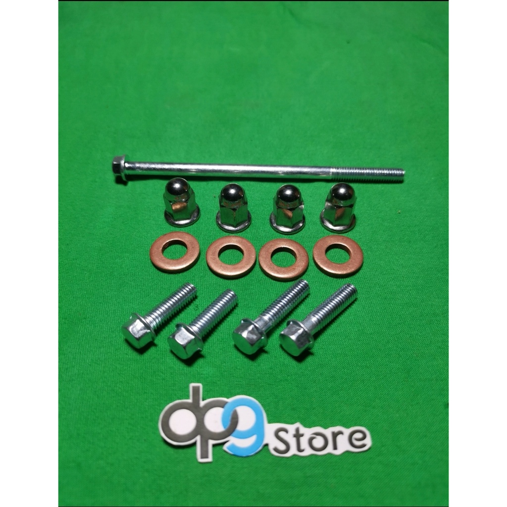 PAKET BAUT MUR BLOK BLOCK HEAD CYLINDER KOP ASTREA GRAND PRIMA STAR WIN SUPRA100 SUPRA FIT