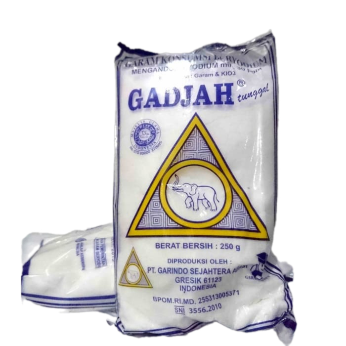 

Garam Gadjah 250 gram