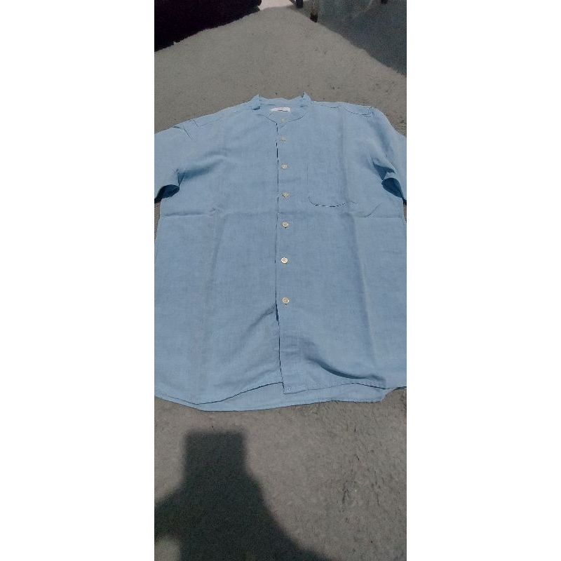 kemeja uniqlo shanghai second