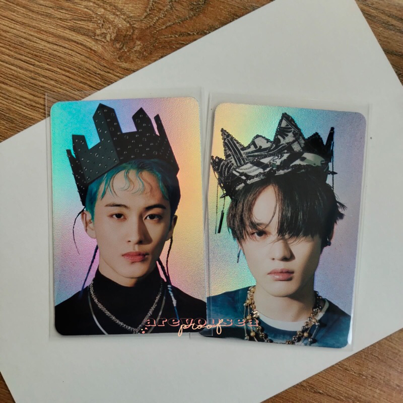 WTS PC PHTOCARD CHENLE HOLO BEATBOX PINCE MAHKOTA MARK JAEMIN JENO HAECHAN RENJUN JISUNG NCT DREAM I