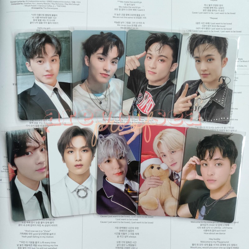 [BOOKED] WTS PC PHOTOCARD MARK STARCHATTING ISTJ KAOS PUTIH SUNDWAVE EVERLIE WITHMUU YES 24 BANDINA 