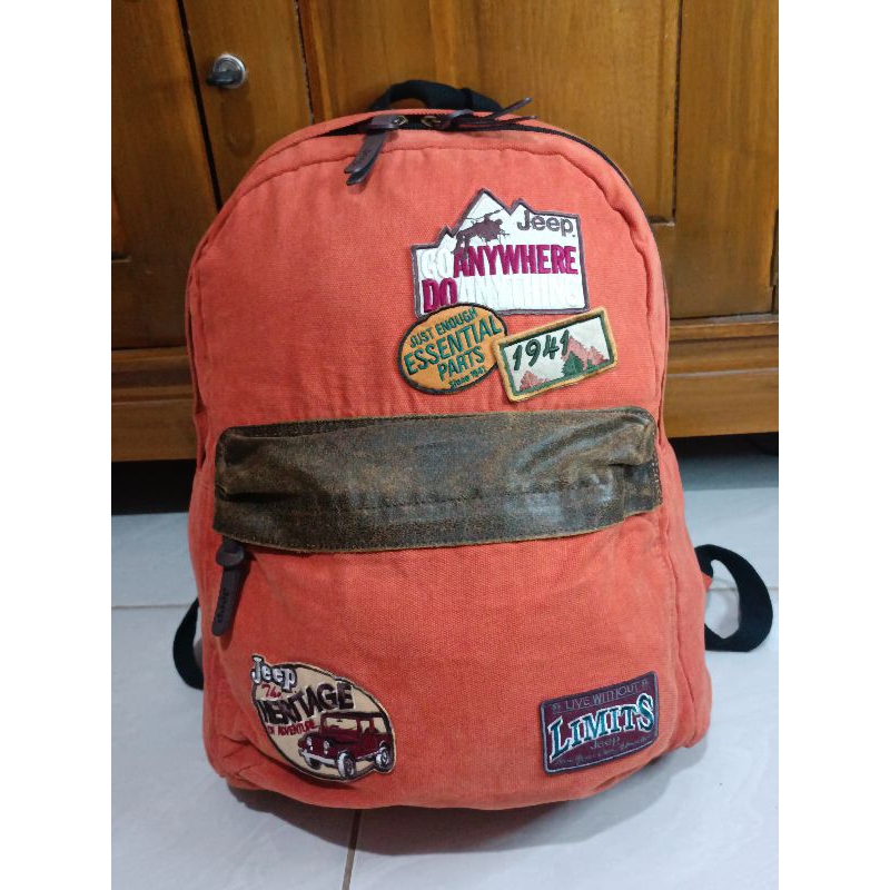 Tas Ransel Jeep Coklat 24014