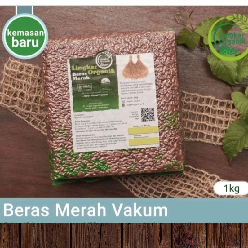 

Beras Merah Organik 1 kg dari Lingkar Organik