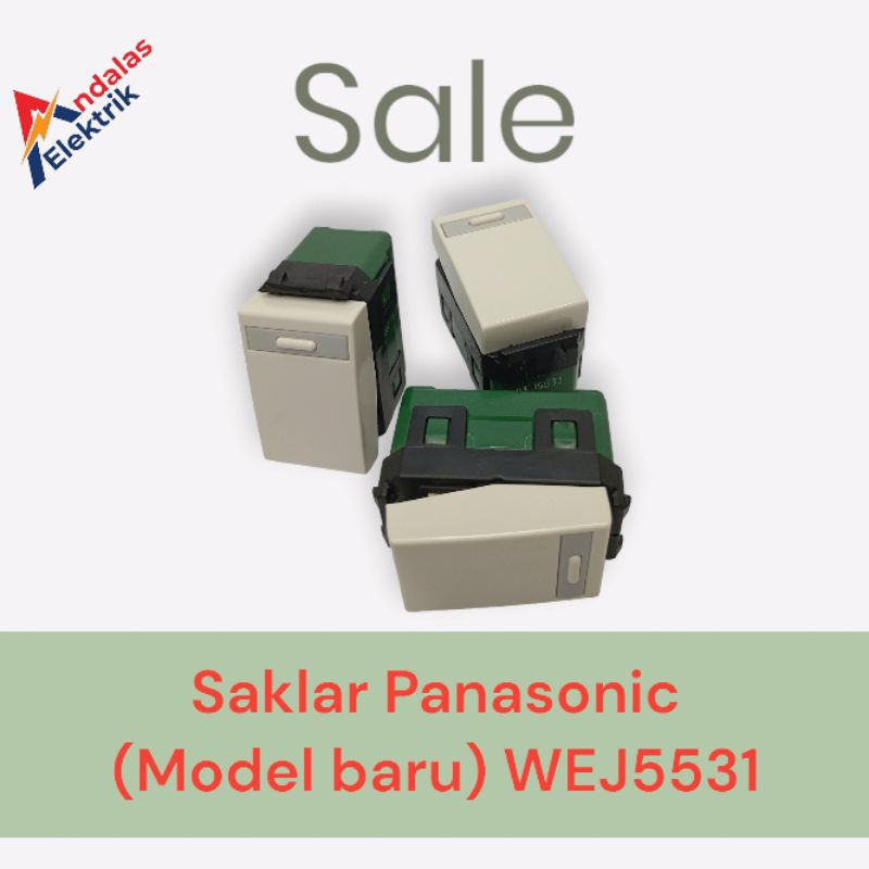 SAKLAR PANASONIC - SAKLAR PANASONIC MODEL BARU - SAKLAR PANASONIC WEJ5531