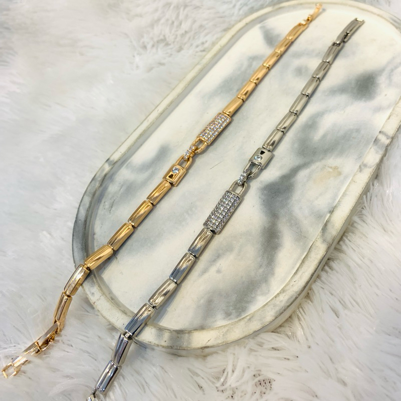 GELANG PLATINUM PREMIUM AWET DIPAKAI SEHARI HARI