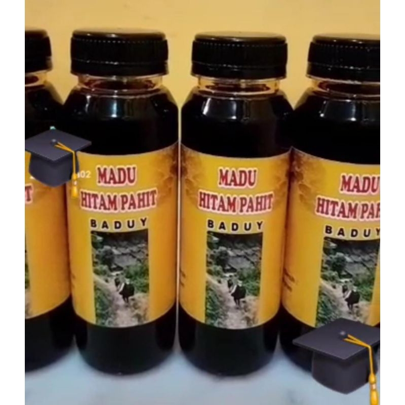 

Madu pahit Hitam murni 100% madu hutan baduy