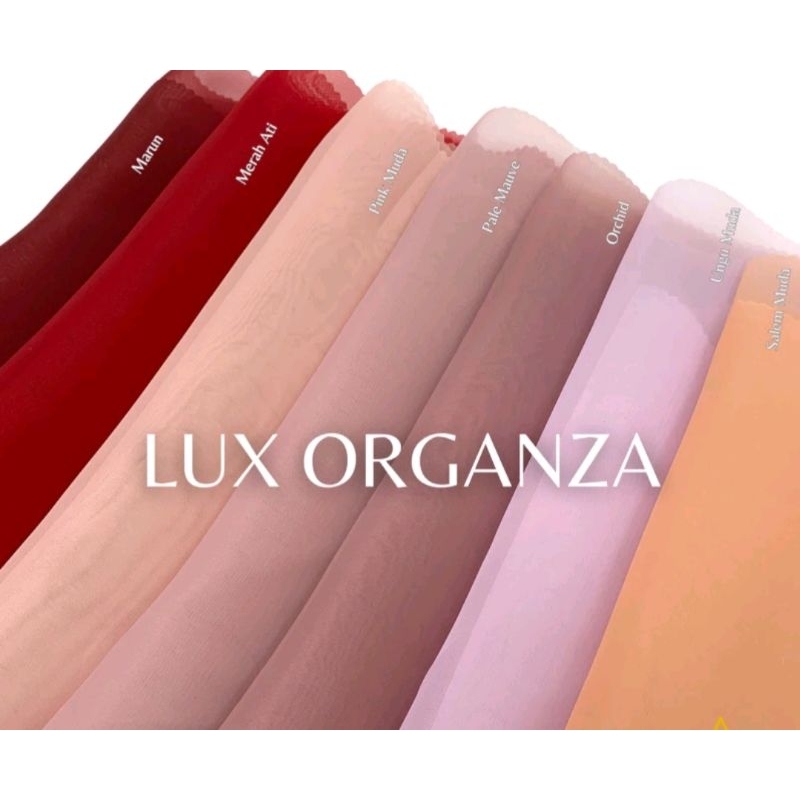 Kain bahan organza premium kain organza premium