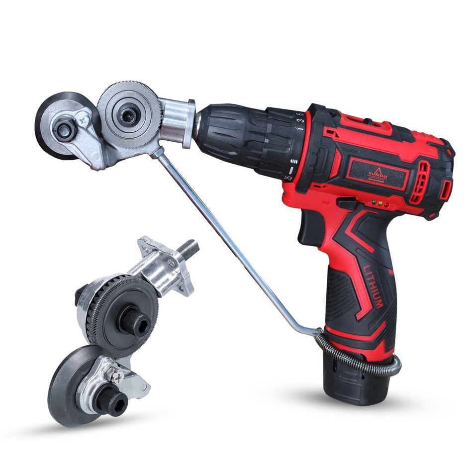 PA Adapter Bor Ke Gergaji Potong Seng Plat Metal Kepala Ganda multifungsi