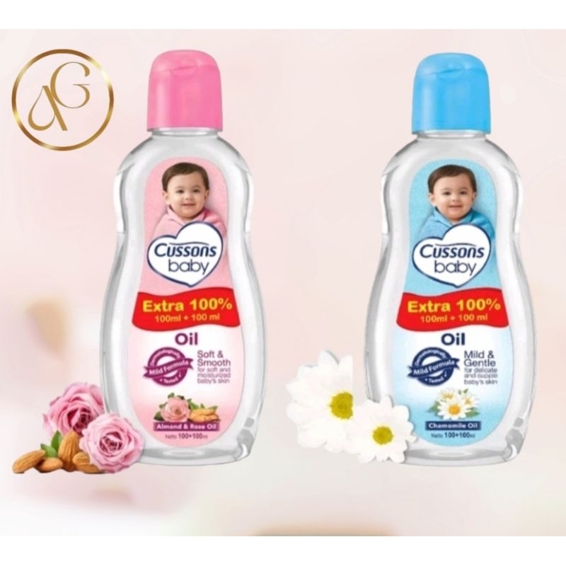 Cussons baby oil (50ml+50ml)-Baby Oil