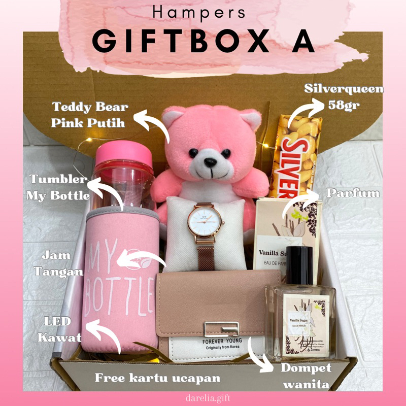 GIFT BOX ULANG TAHUN HAMPERS ULANG TAHUN KADO WISUDA KADO ANNIVERSARY KADO VALENTINE HAMPERS WISUDA 