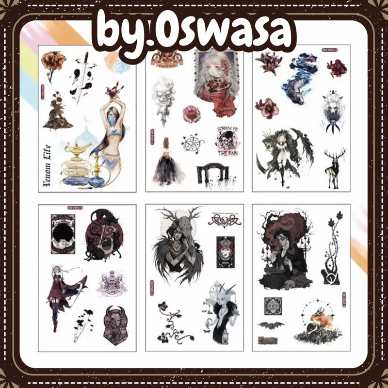 Sticker Journal Aesthetic Mystery Of Gothic
