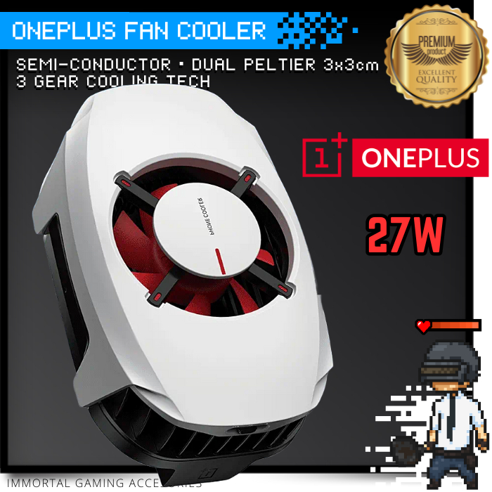 [IM] ONEPLUS Gaming Funcooler 27W Kipas Pendingin HP Smartphone Fan Cooler Peltier Cooling USB Dingi