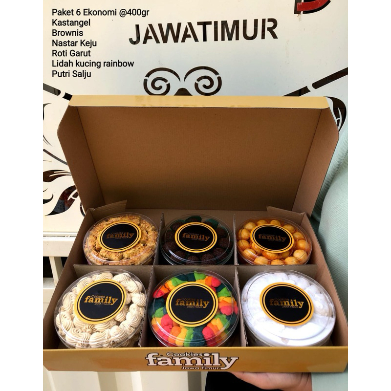 

FAMILY COOKIES PAKET 6 EKONOMI @400 gram