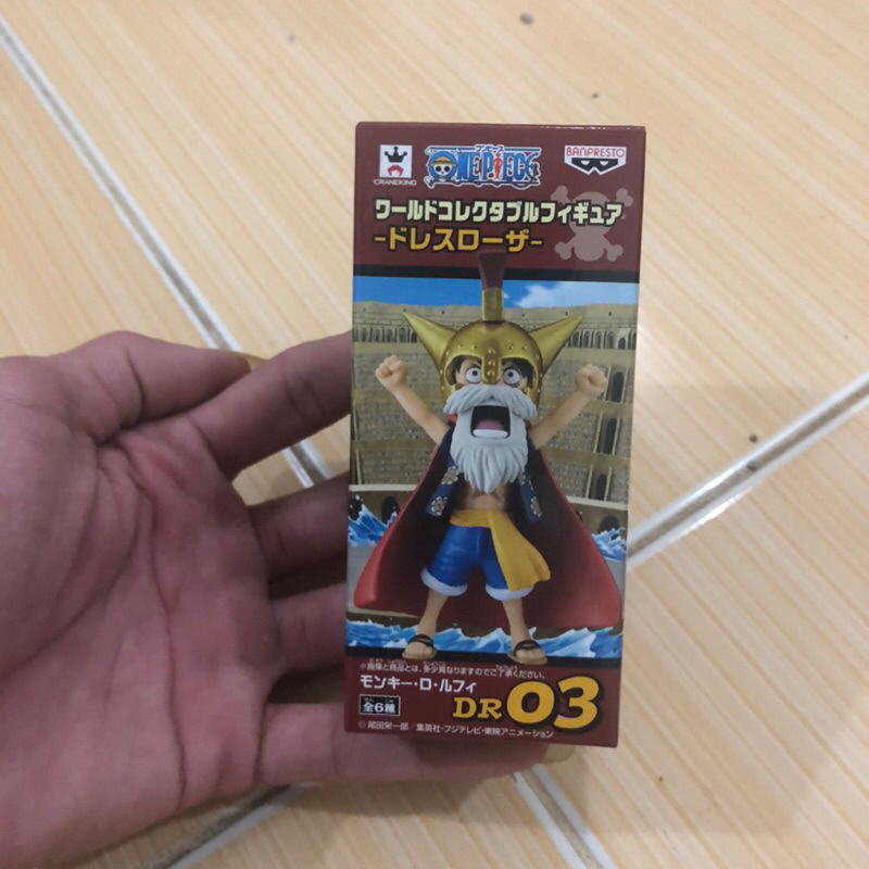 WCF Lucy DR03 Luffy Dressrosa Original Japver