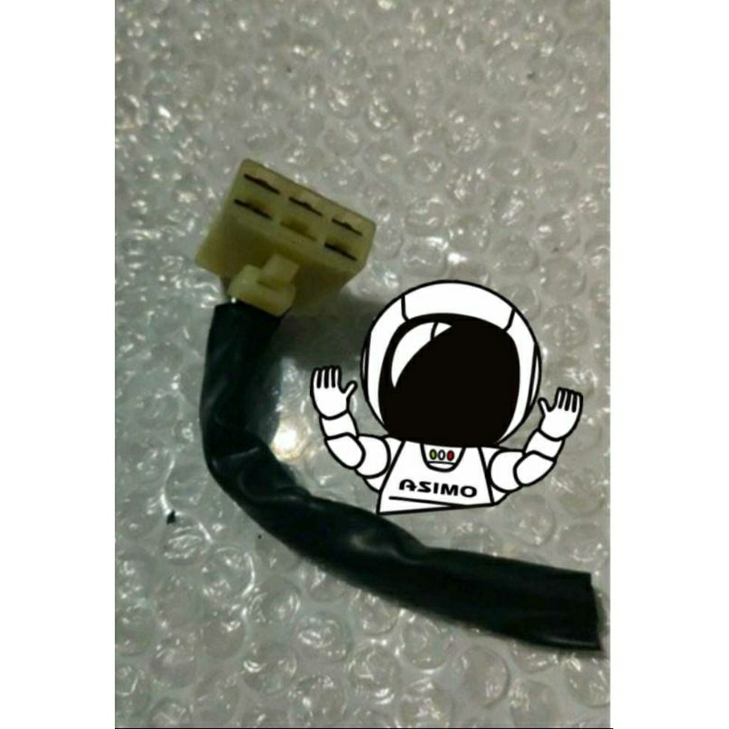soket spull kontak kiprok pin 6 pickup pulser original Kawasaki z700 z800 z900 z1000 z1100 z1200 z13