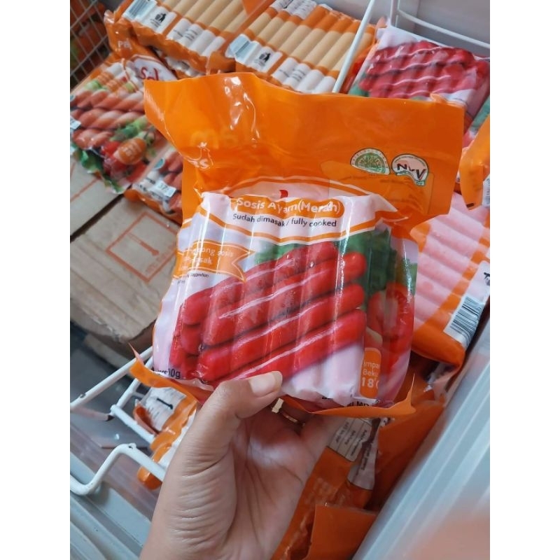 

sosis salam merah 500g /salam sosis merah