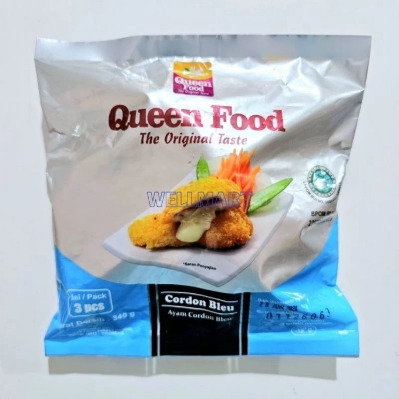 

Queen Food Cordon Bleu Isi 3 Pcs 340g Ayam Cordon Bleu