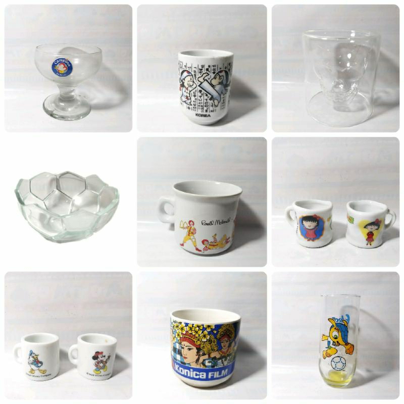 Gelas Mug Cangkir Maskot Ronald Pildun Piala Dunia Sepak Bola Soccer World Cup Brazil Fuleco 2014 Ca