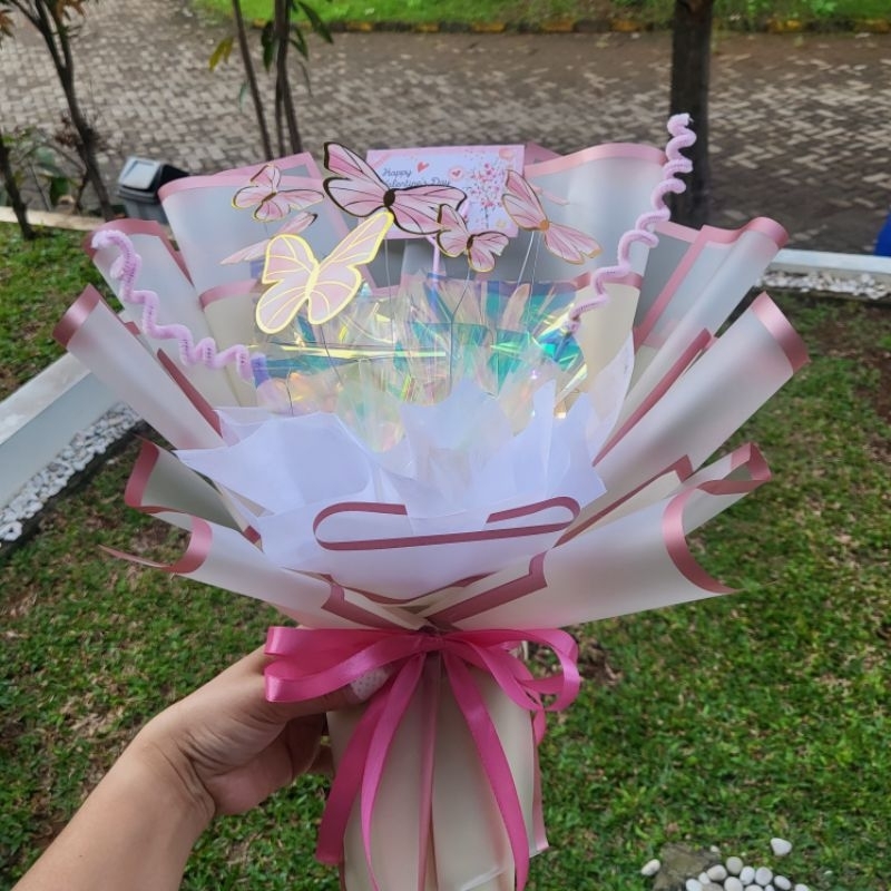 Buket Kupu Kupu Lampu
