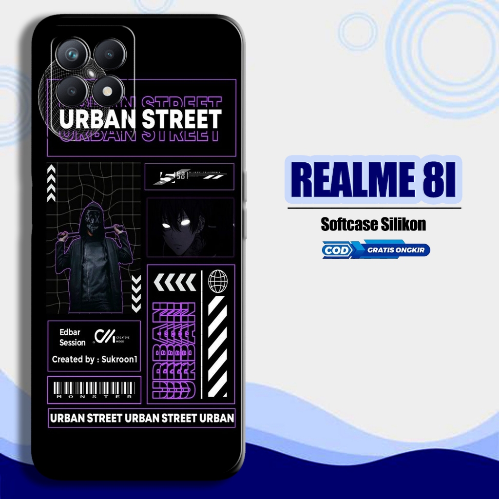 Casing Hp Realme Narzo 8i  - [Fashion Case ABSTRAKESTETIK] - Case Hp Realme Narzo 8i -JUSTYCE.ID - S