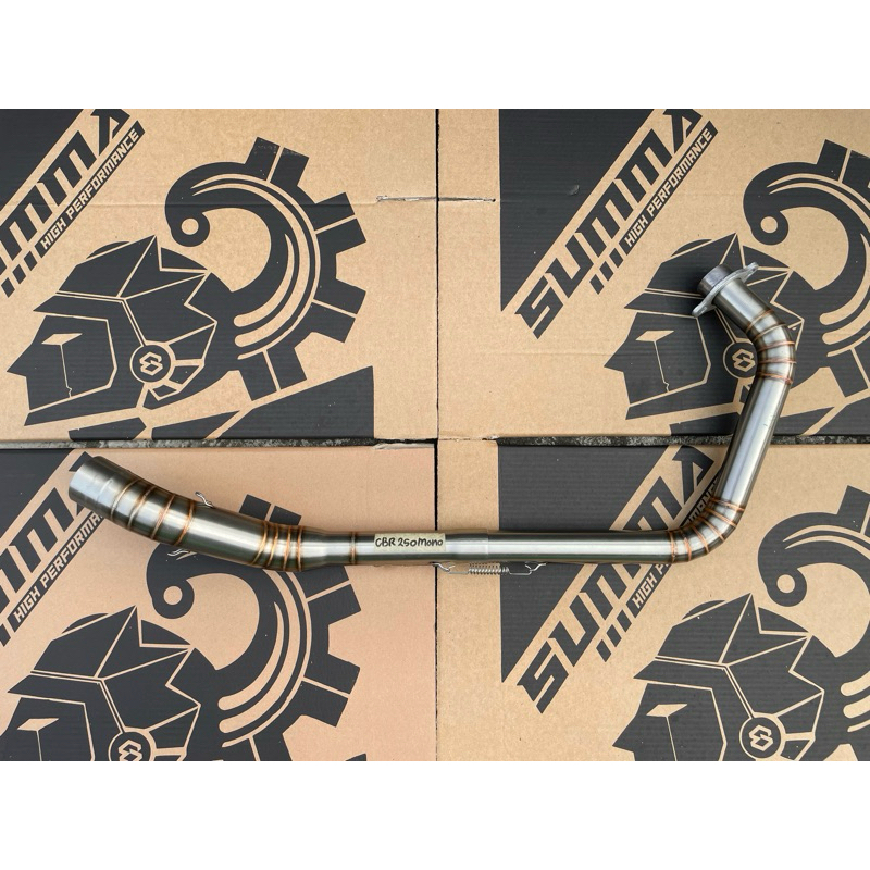 Header Knalpot Cbr 250 r Cbr250r Cbr 250r Cbu Ninja 250 Rr Mono Z250 Sl Leheran Leher Stainless Summ