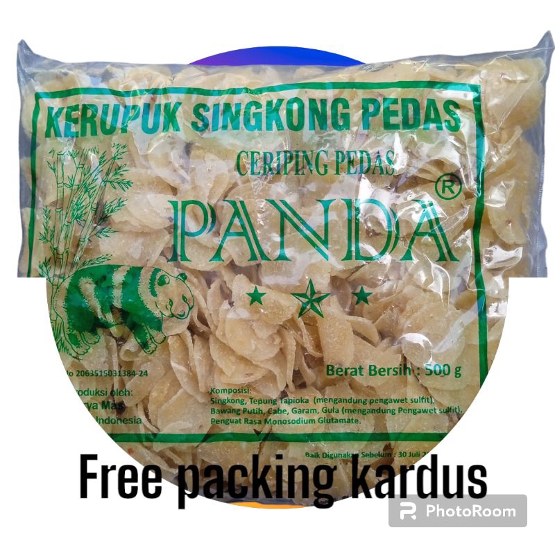 

Kerupuk Unyil Cap Panda 500 gram