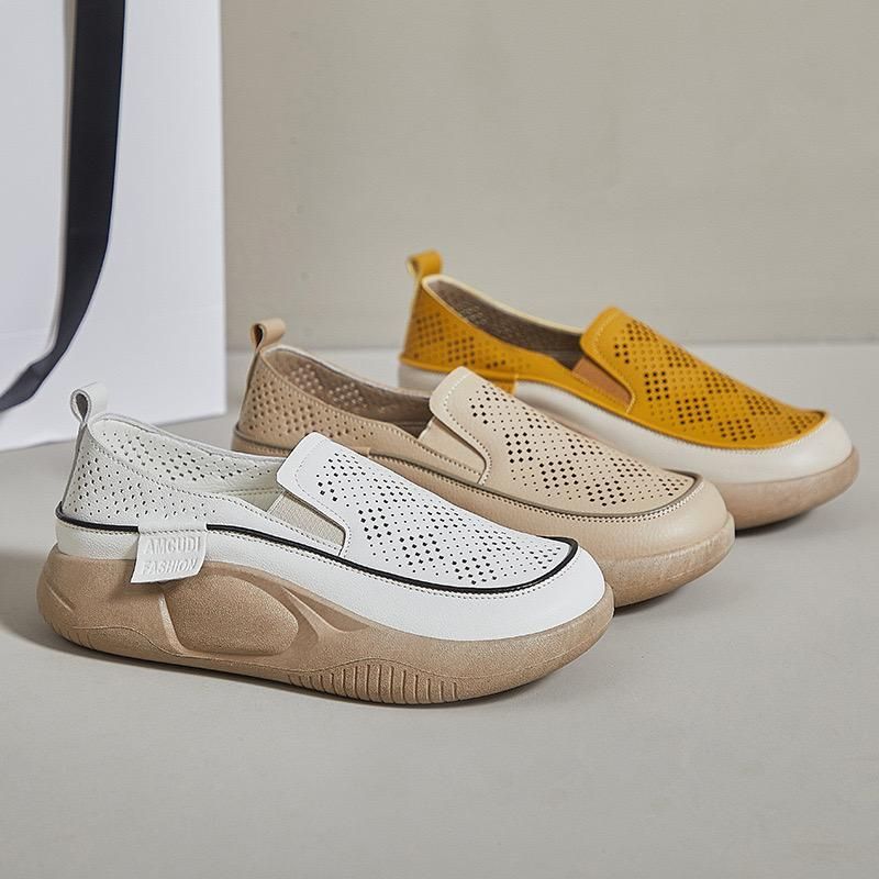 Sepatu sandal Wanita Import Slip On Trendy Shoes 18854