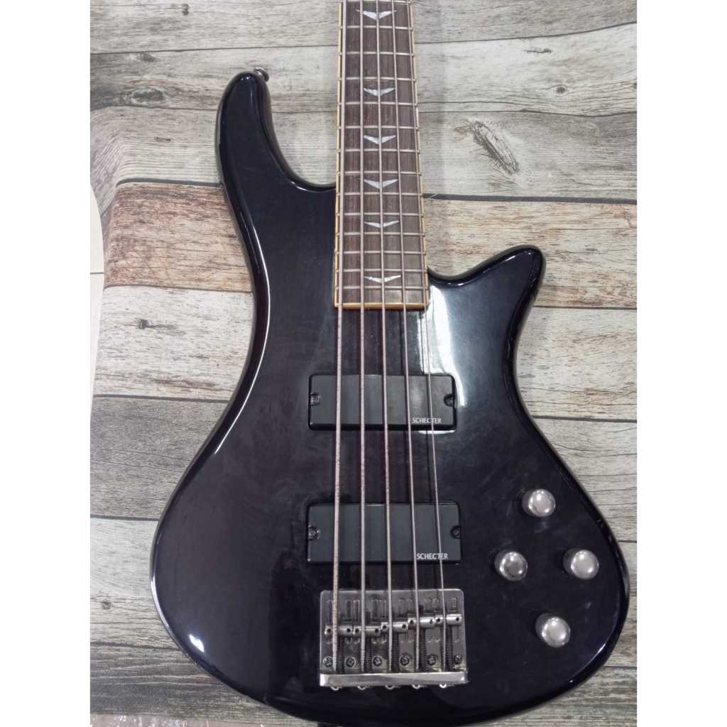 BASS SCHECTER DIAMOND SERIES STILETTO EXTREME-5 BLACK