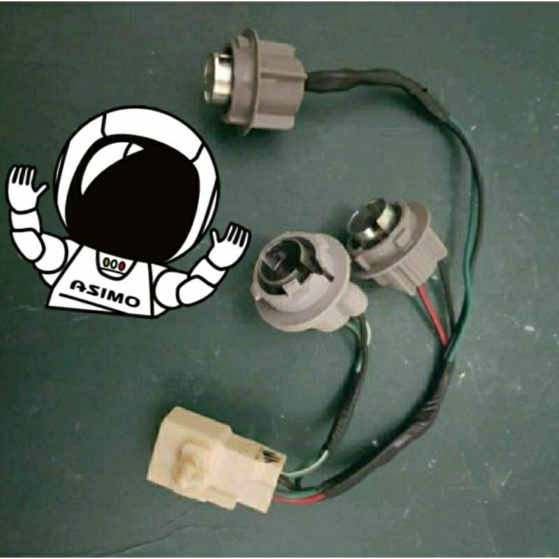 wire wiring harness stoplamp original toyota kijang grand innova 2012 _ 2016 kabel socket konektor p