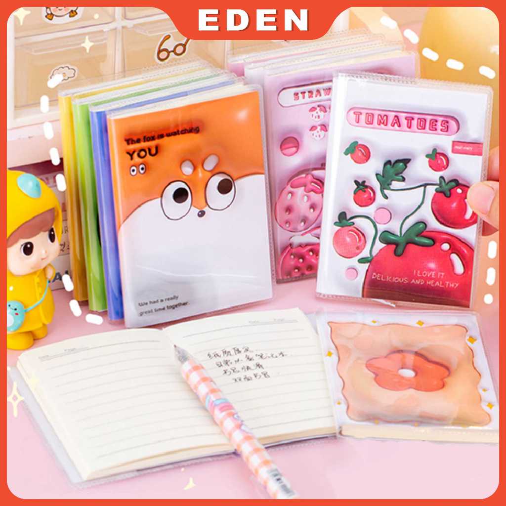 

New Notebook A7 Buku Kecil Aesthetic Scrapbook Mini 60 Lembar