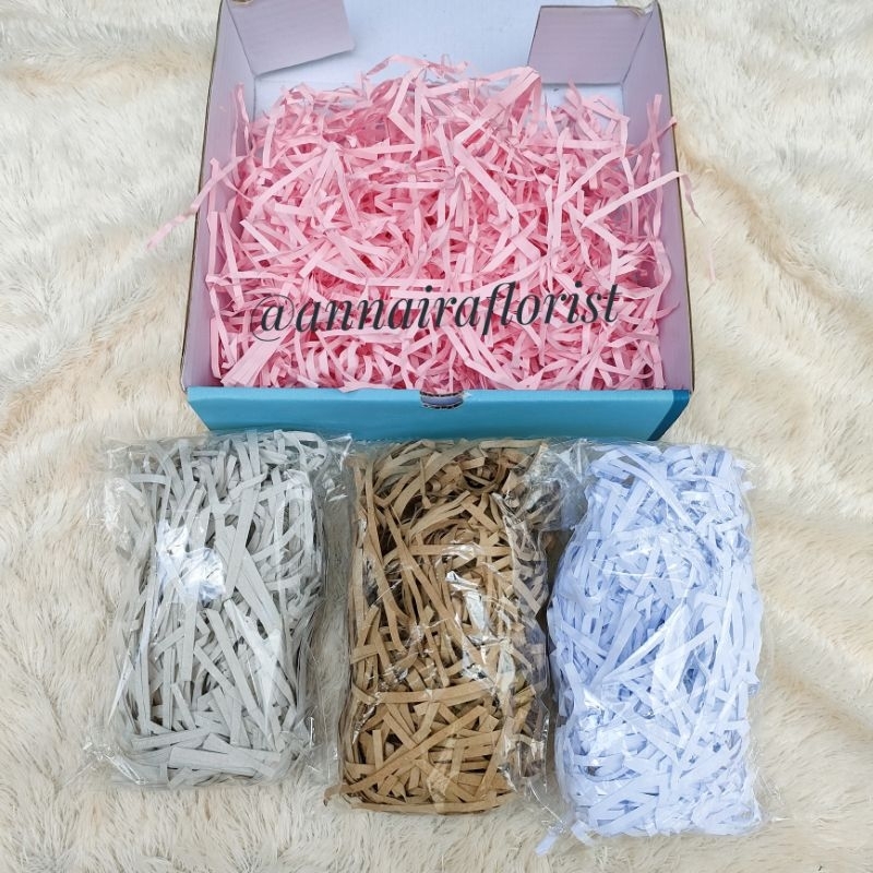 

Kertas cacah| kertas serut | kertas hampers