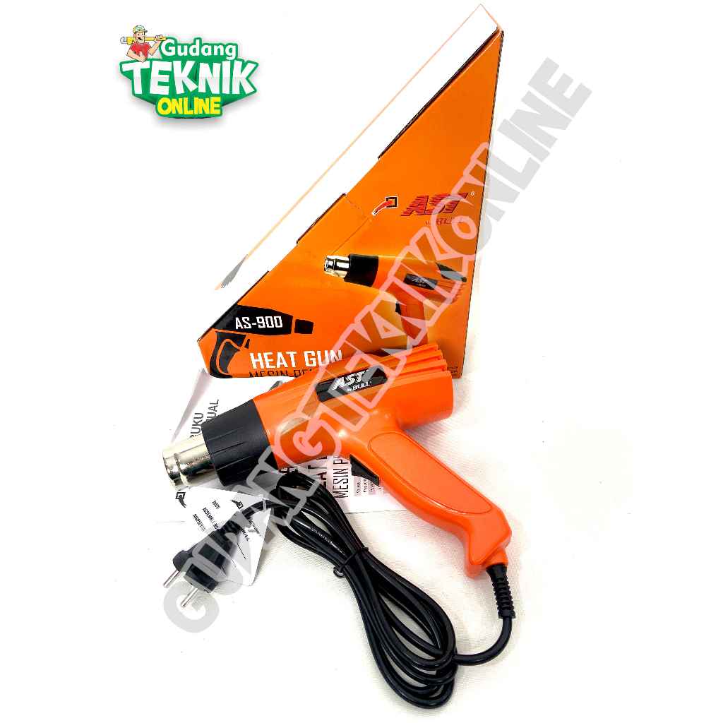 Heat Gun AST AS-900 / Pemanas Hotgun Heatgun Hot Air Gun AS900 - Mesin Hot Heat Gun Hotair 900watt A
