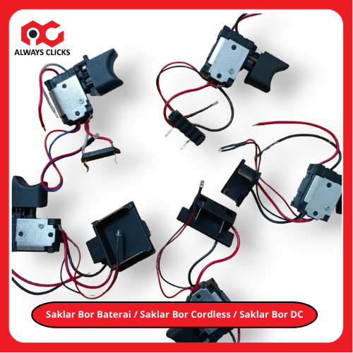 Switch Saklar Bor Cordless Switch Saklar Bor Baterai Saklar Trigger Bor Cas 24 Volt