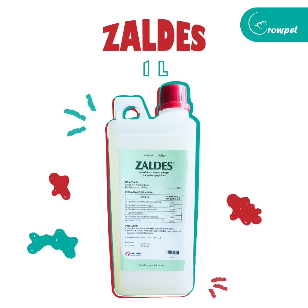 DISINFEKTAN ZALDES 1 L