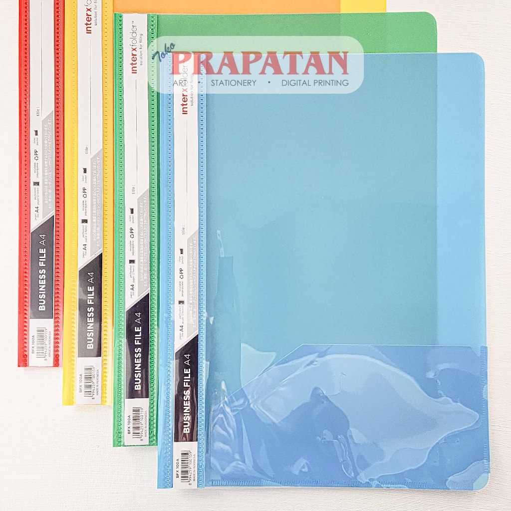 

InterX Map Business File A4 BFX100A | File Folder Organizer