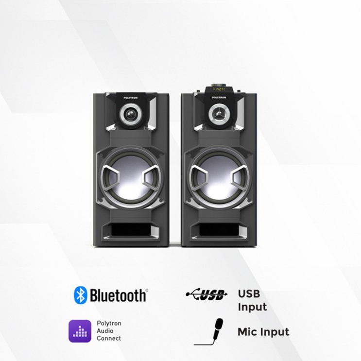 SPEAKER POLYTRON PAS 8E12 / POLYTRON BLUETOOTH SPEAKER ACTIVE  PAS 8E12