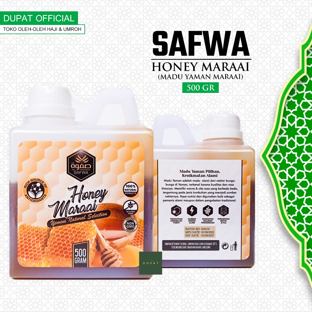 

MADU YAMAN MARA'I ASLI / MADU YAMAN MARAI 500 gr