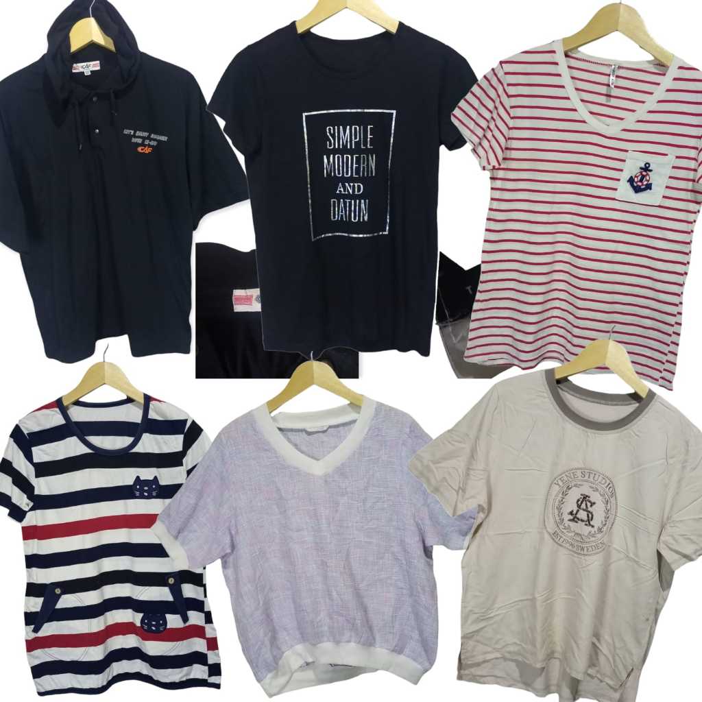 Kaos wanita cantik ori branded Oversize, slim fit, jersey dll