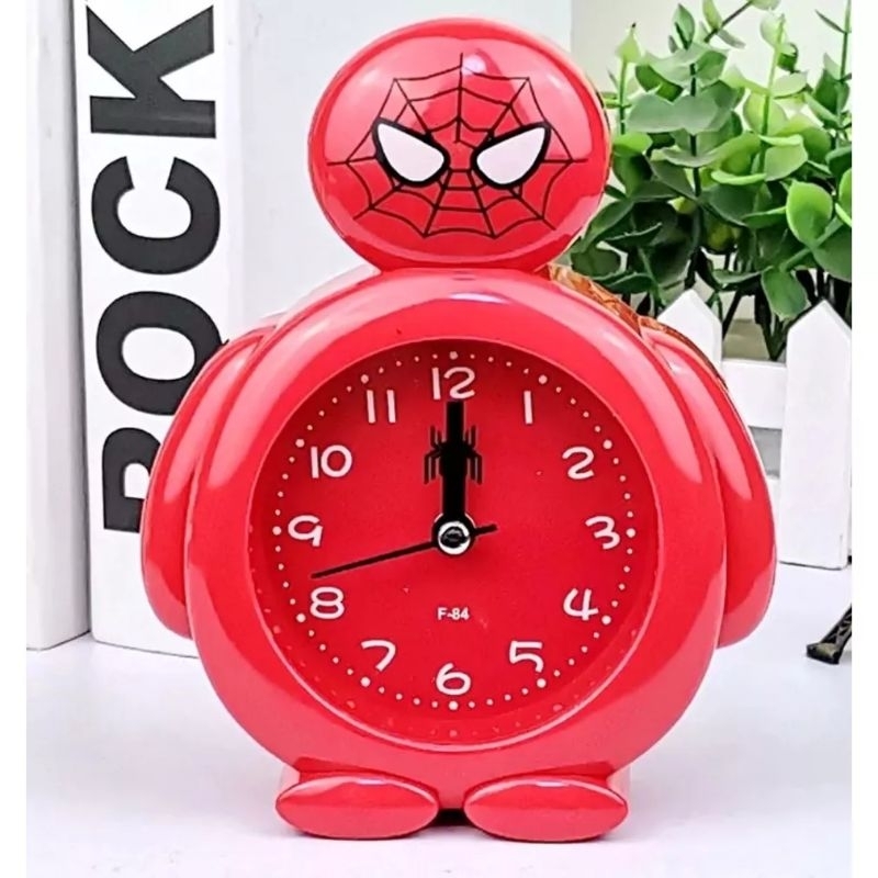 JAM BEKER UNIK ULTRAMAN/DEKORASI ALARM MEJA MOTIF ROBOT