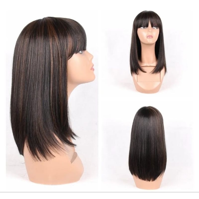 Wig Wanita Wig Poni Wig Korean Style Wig Premium
