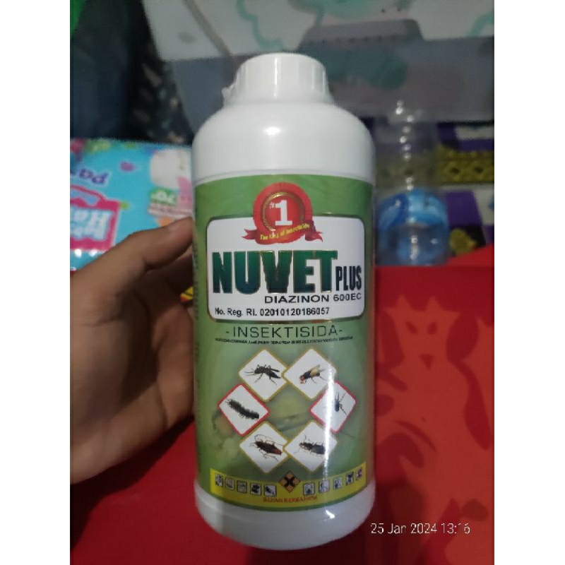 Nuvet Plus 600 EC kecoa,semut,kelabang