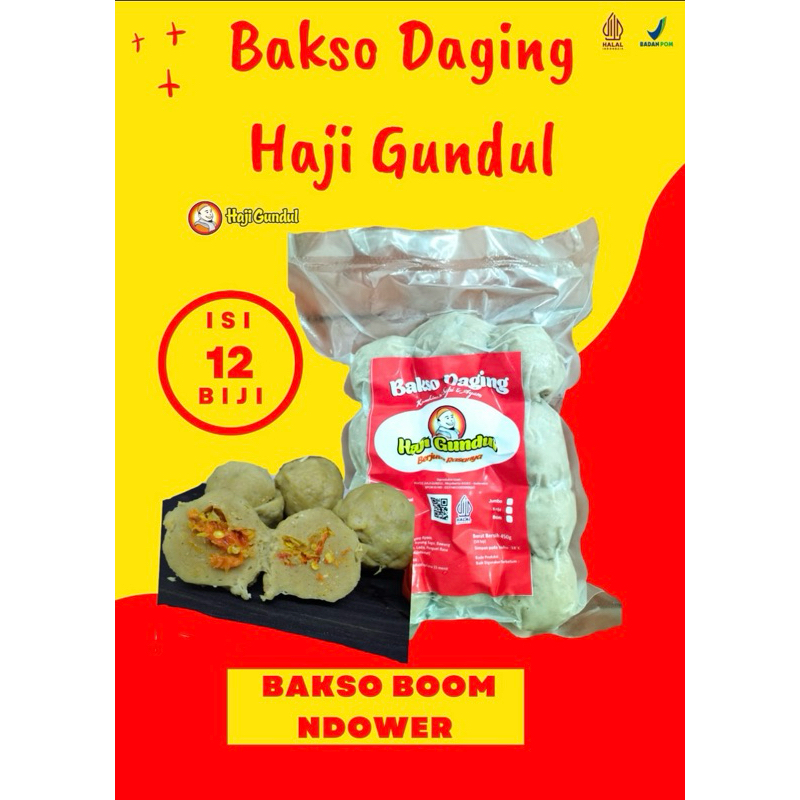 

Bakso Daging Haji Gundul - Varian BOOM Granat