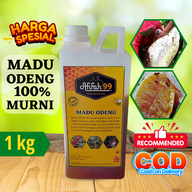 

Madu Asli - Madu Odeng 1kg - Madu Afifah 99 - Madu Hutan Asli Murni